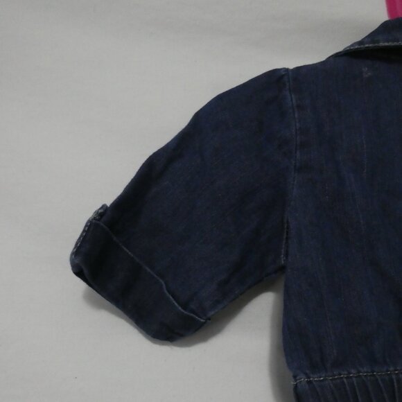 OLD NAVY | 18-24 months | Blue Button-Up Short Sleeve Denim Dress - Picture 11 of 15